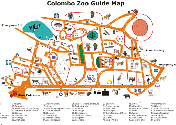 Dehiwala-zoo-map