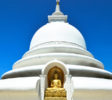 Japanese Peace Pagoda temple